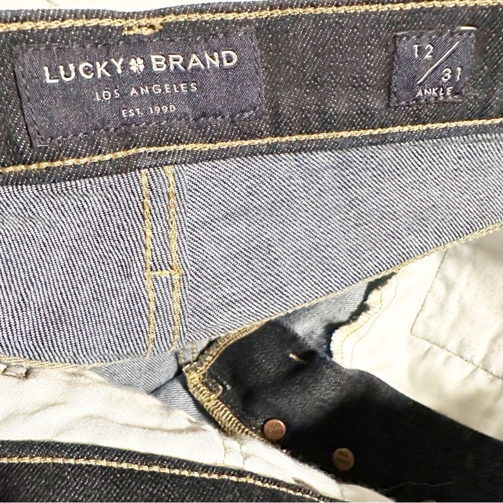 Lucky Brand Bridgette Dark Wash High Rise Skinny Jeans - Picture 5 of 9